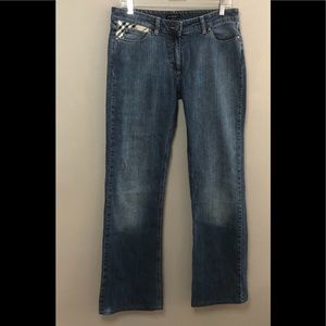 Vintage Burberry Wide Leg Jeans
